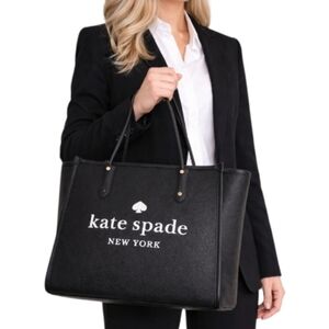NWT LARGE Kate Spade Ella Tote Pebbled Leather BAG